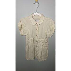 Zara Button Up Dress 2-3Y
